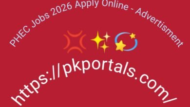 PHEC Jobs 2026 Apply Online Advertisment
