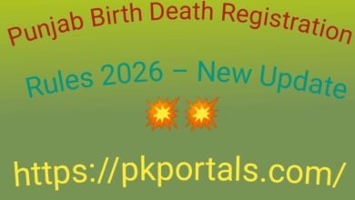Punjab Birth Death Registration Rules 2026 – New Update